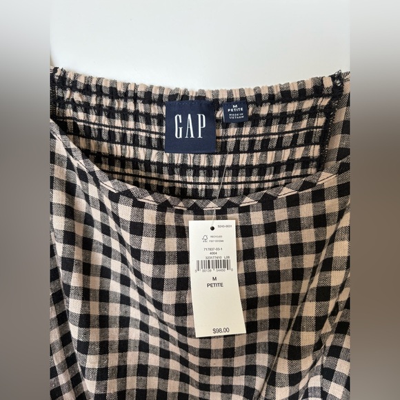 *NWT* Gingham Midi dress - Picture 3 of 3